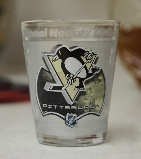 Pittsburgh Penguins Shot Glass - Sports Collectibles, Sports Memorabilia, Sports Fan Shop, Sports Gifts