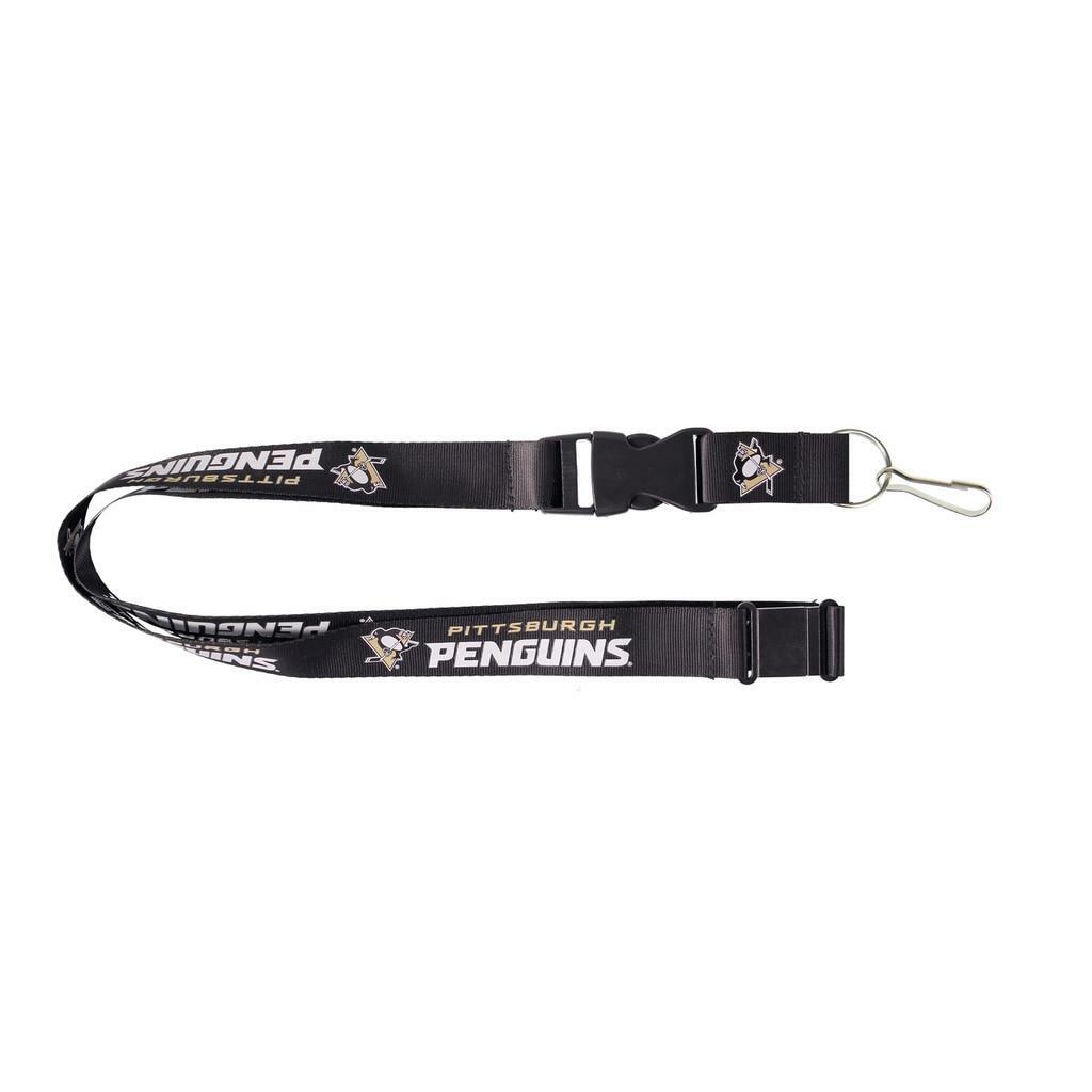 Pittsburgh Penguins NHL Hockey Breakaway Lanyard - Sports Gifts, Sports Memorabilia, Sports Collectibles, Fan Shop