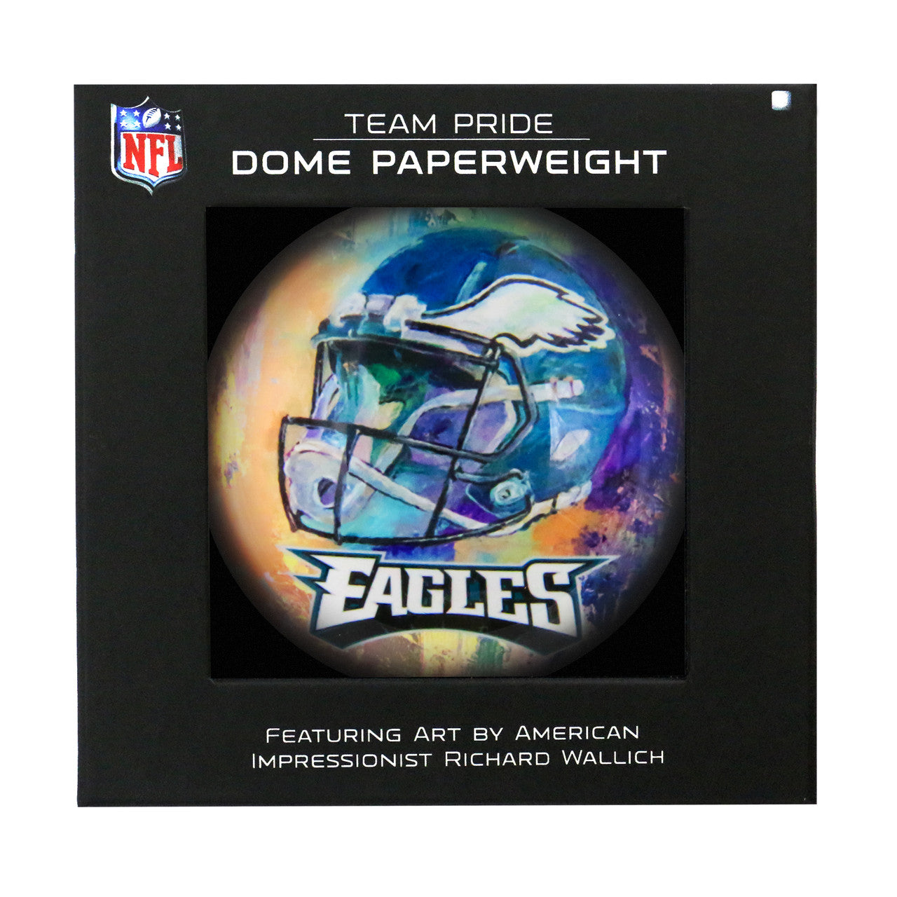 Philadelphia Eagles Paperweight Domed - Sports Collectibles, Sports Memorabilia, Sports Fan Shop, Sports Gifts