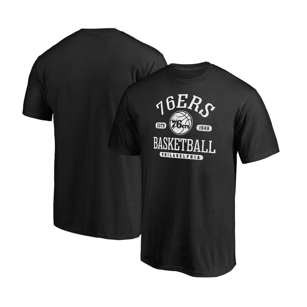 Philadelphia 76ers Calling Plays Black T-Shirt - Sports Gifts, Sports Memorabilia, Sports Collectibles, Fan Shop