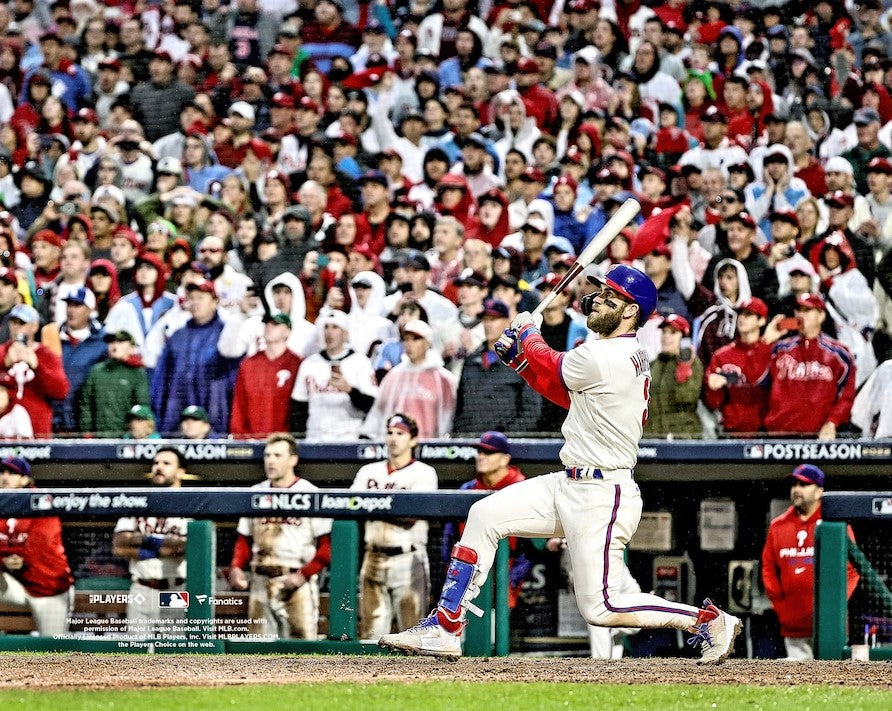 Bryce Harper 2022 NLCS Game 5 Home Run Philadelphia Phillies 8" x 10" Baseball Photo - Sports Collectibles, Sports Memorabilia, Sports Fan Shop, Sports Gifts