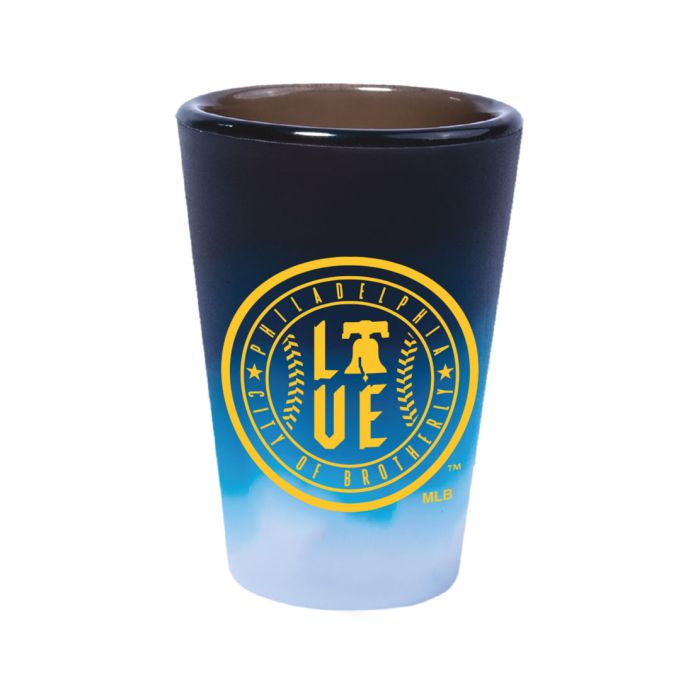 Philadelphia Phillies City Connect 1.5 oz Silicone Shot Glass - Sports Collectibles, Sports Memorabilia, Sports Fan Shop, Sports Gifts