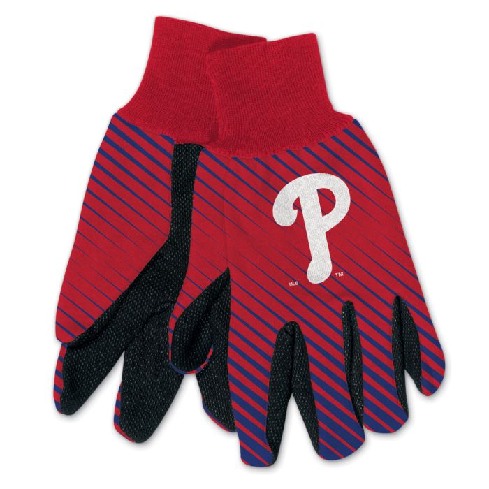 Philadelphia Phillies Adult Two-Tone Gloves - Sports Collectibles, Sports Memorabilia, Sports Fan Shop, Sports Gifts