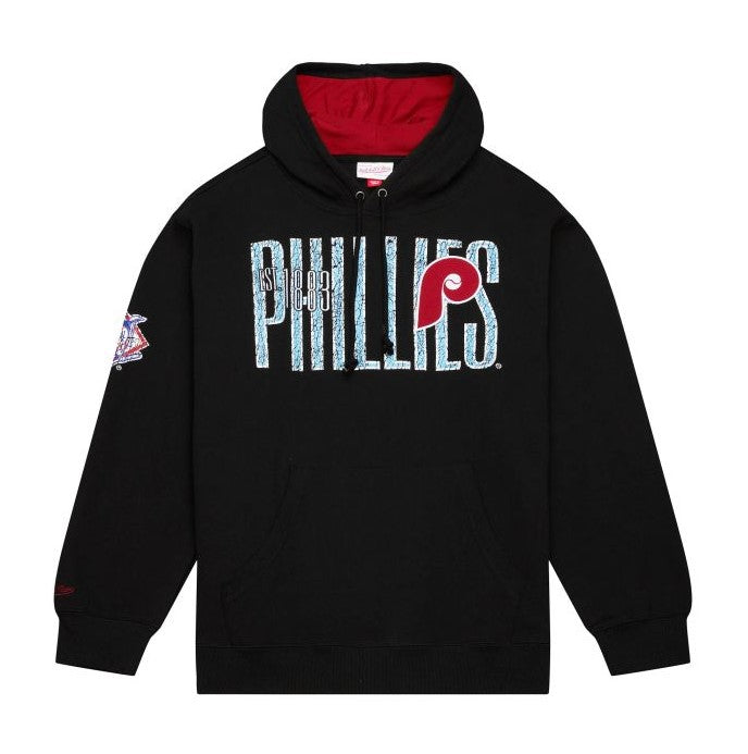 Philadelphia Phillies Mitchell & Ness Throwback OG Fleece 2.0 Hoodie - Sports Collectibles, Sports Memorabilia, Sports Fan Shop, Sports Gifts