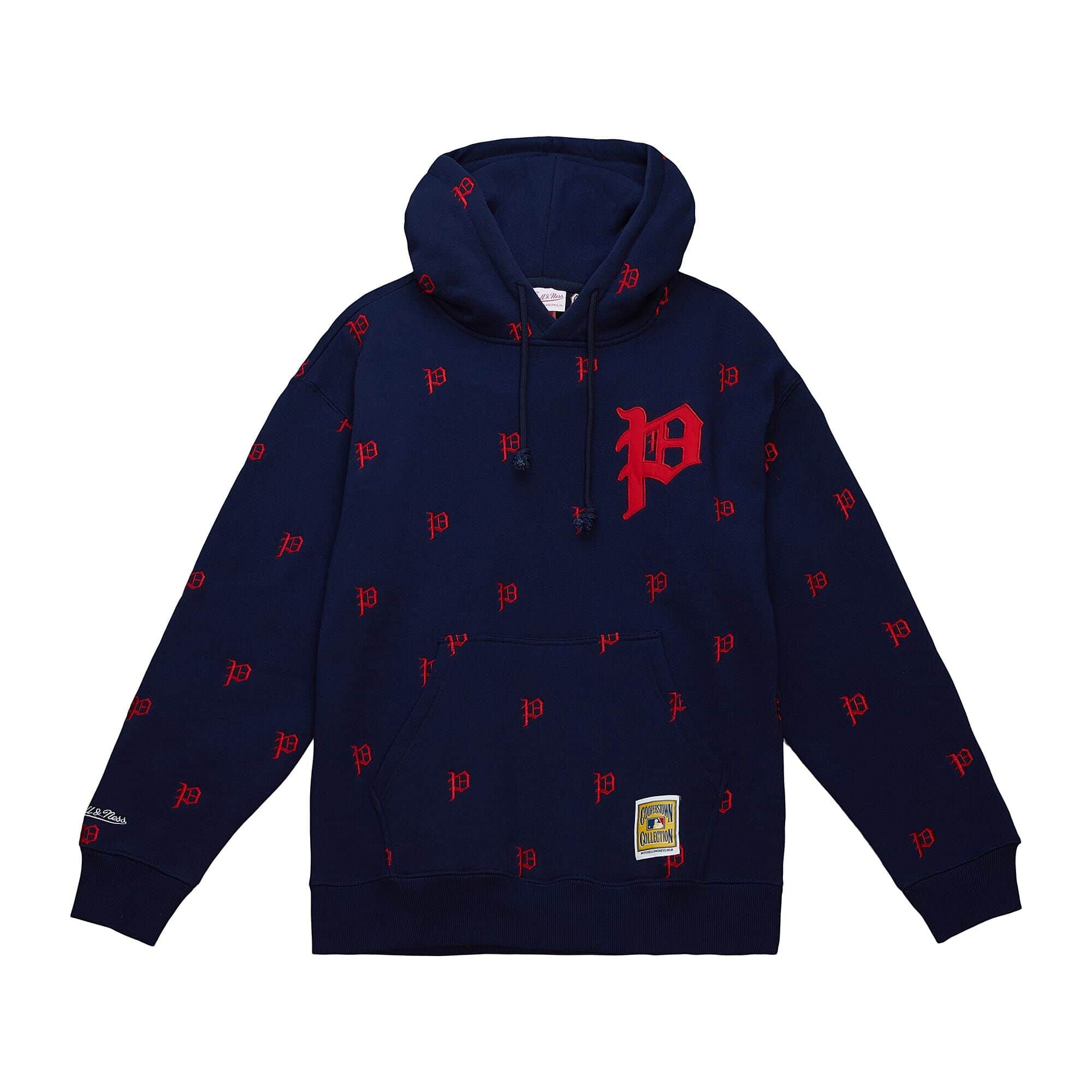 Philadelphia Phillies Mitchell & Ness Navy Blue Throwback Repeat Hoodie - Sports Collectibles, Sports Memorabilia, Sports Fan Shop, Sports Gifts
