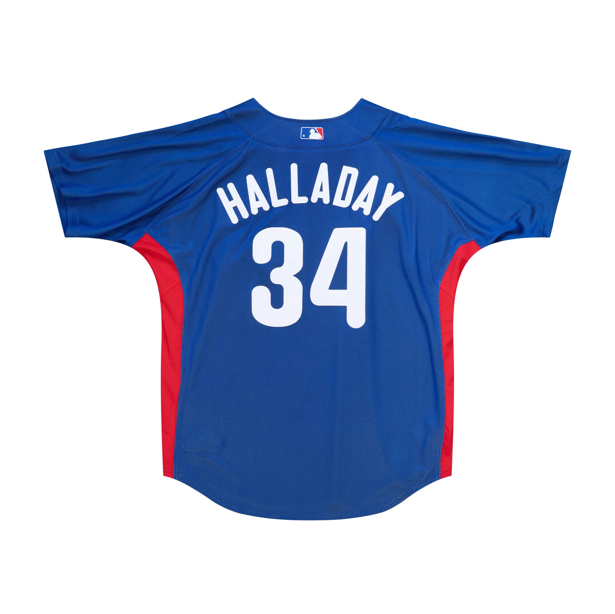 Roy Halladay Philadelphia Phillies Mitchell & Ness Cooperstown Collection Batting Practice Jersey - Sports Collectibles, Sports Memorabilia, Sports Fan Shop, Sports Gifts