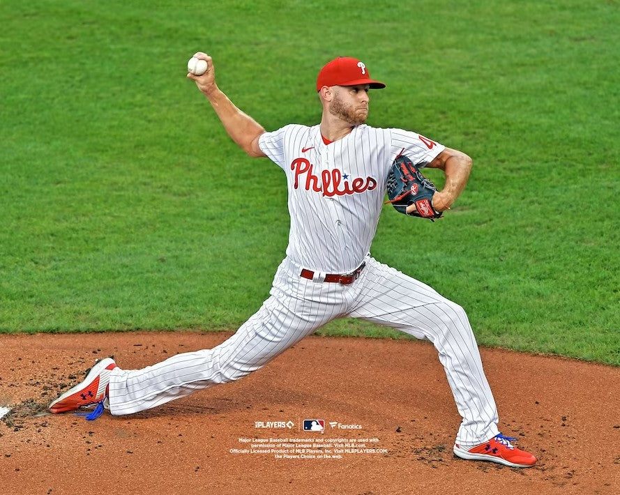 Zack Wheeler in Action Philadelphia Phillies 8" x 10" Baseball Photo - Sports Collectibles, Sports Memorabilia, Sports Fan Shop, Sports Gifts