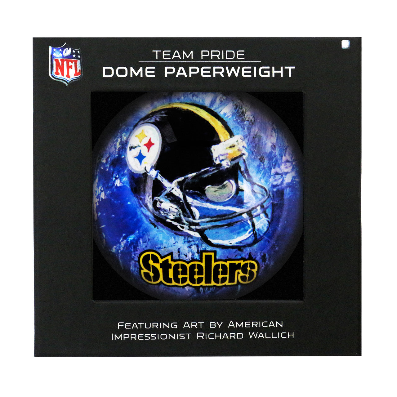 Pittsburgh Steelers Paperweight Domed - Sports Collectibles, Sports Memorabilia, Sports Fan Shop, Sports Gifts