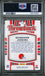 Graded 2025 Panini Donruss Quinshon Judkins #26 Rated Rookies Throwback Rookie RC Football Card PSA 10 Gem Mint
