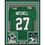 Framed Autographed/Signed Quinyon Mitchell 35x39 Philadelphia Kelly Green Football Jersey JSA COA