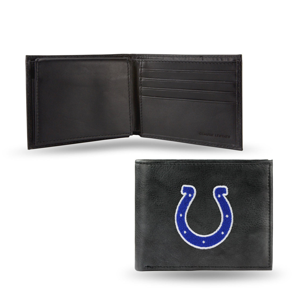 Indianapolis Colts Embroidered Leather Billfold - Special Order - Sports Collectibles, Sports Memorabilia, Sports Fan Shop, Sports Gifts