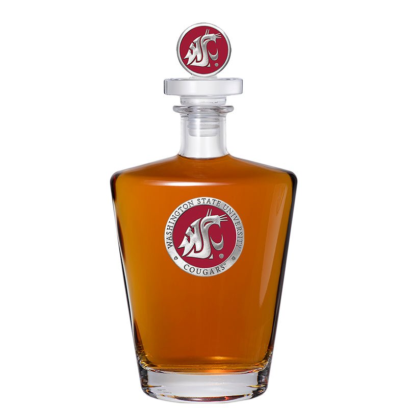 Washington State University Royal Decanter with 3D Top - Sports Gifts, Sports Memorabilia, Sports Collectibles, Fan Shop