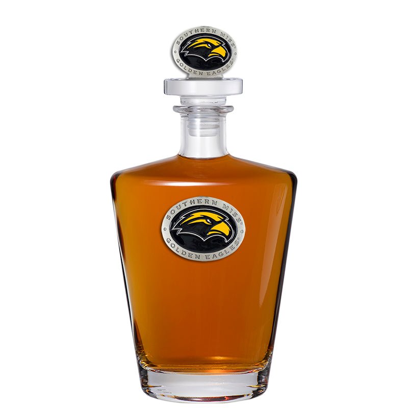 University of Southern Mississippi Royal Decanter w/ 3D Top