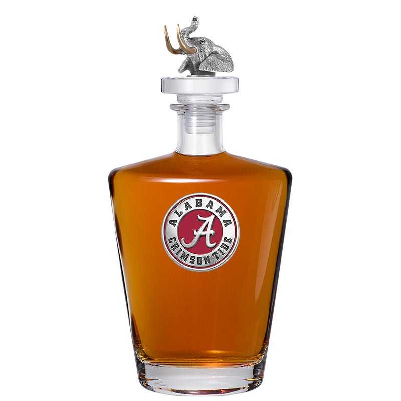 University of Alabama Crimson Tide Royalty Decanter with 3D Top - Sports Gifts, Sports Memorabilia, Sports Collectibles, Fan Shop