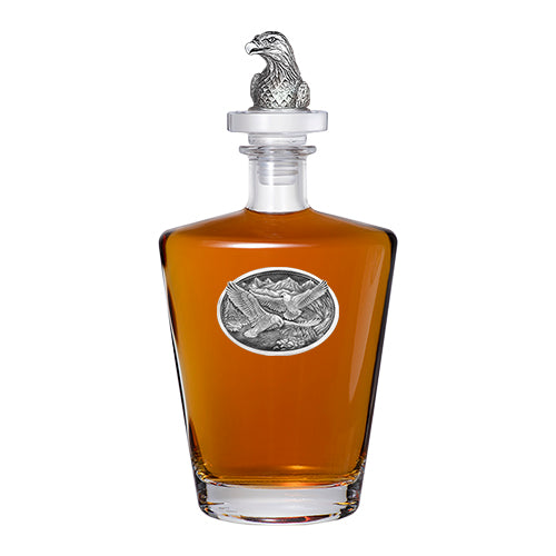Eagle Soaring High Royal Decanter with 3D Top - Sports Collectibles, Sports Memorabilia, Sports Fan Shop, Sports Gifts