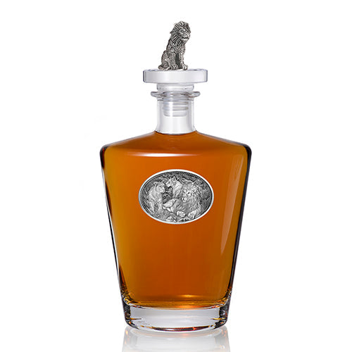 Lion Royal Decanter with 3D Top - Sports Collectibles, Sports Memorabilia, Sports Fan Shop, Sports Gifts