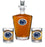 Penn State Royal Decanter with 3D Top Cougar & 2 Glasses - Sports Gifts, Sports Memorabilia, Sports Collectibles, Fan Shop