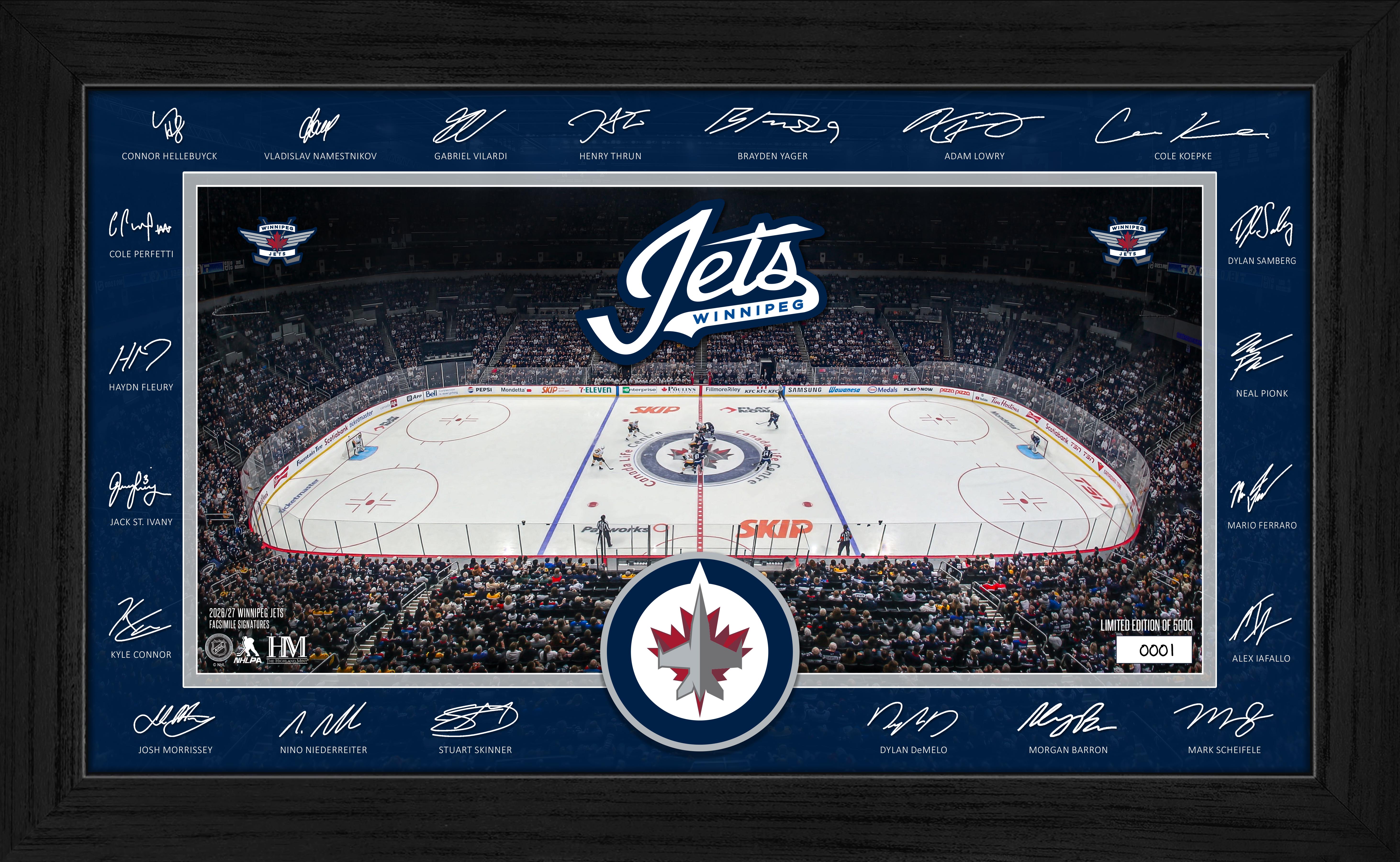 Winnipeg Jets 2026-27 Signature Rink