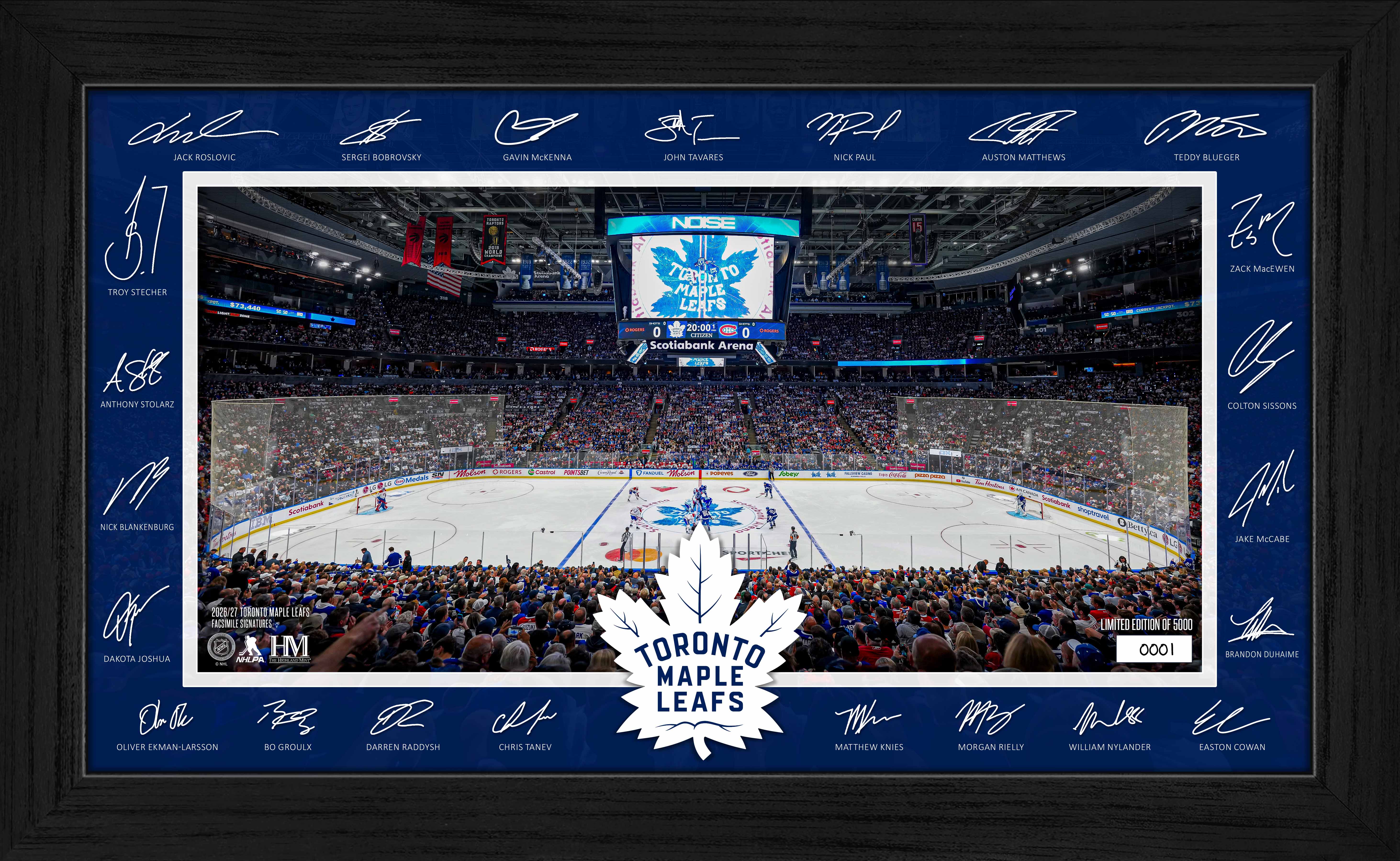 Toronto Maple Leafs 2026-27 Signature Rink