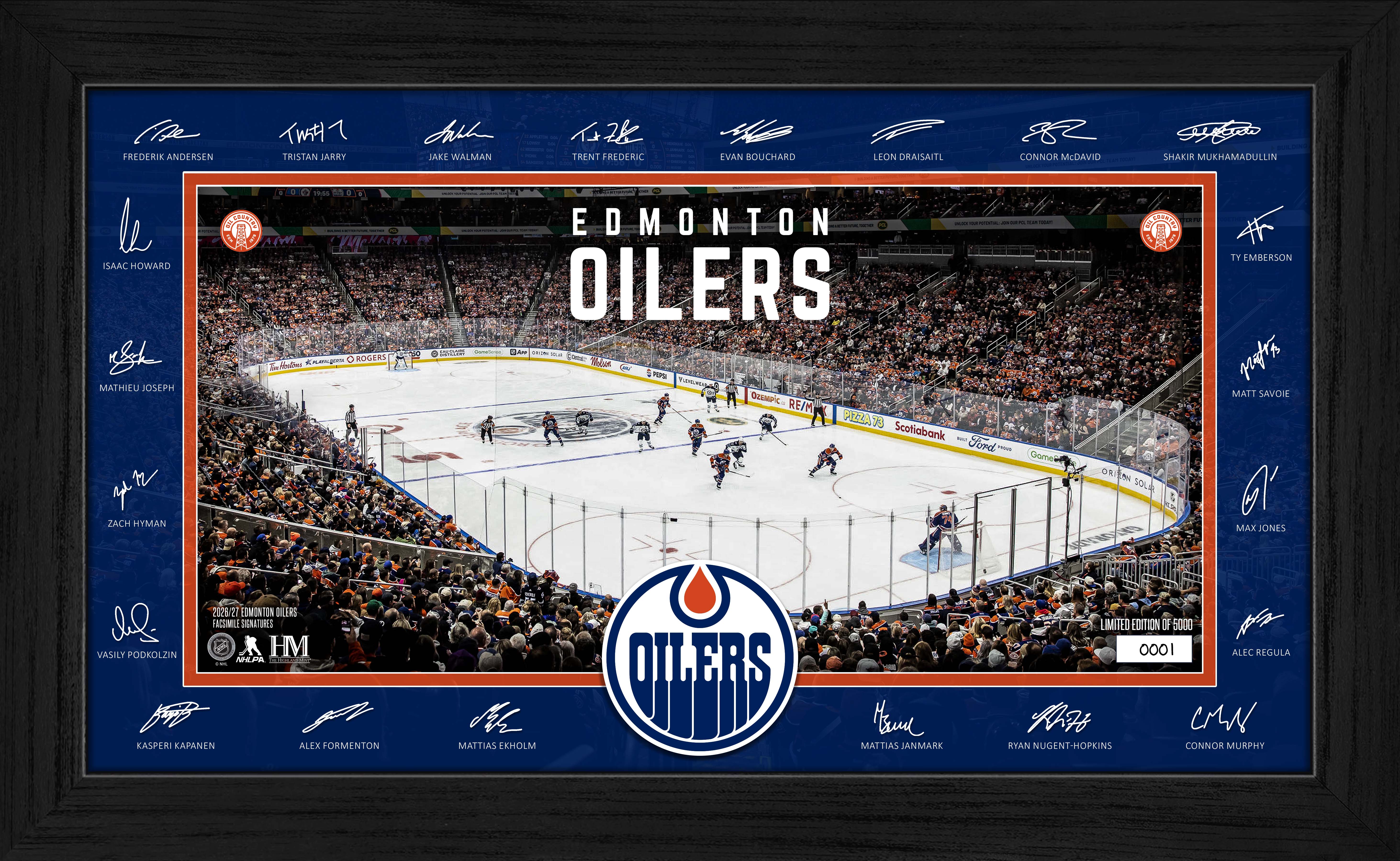 Edmonton Oilers 2026-27 Signature Rink