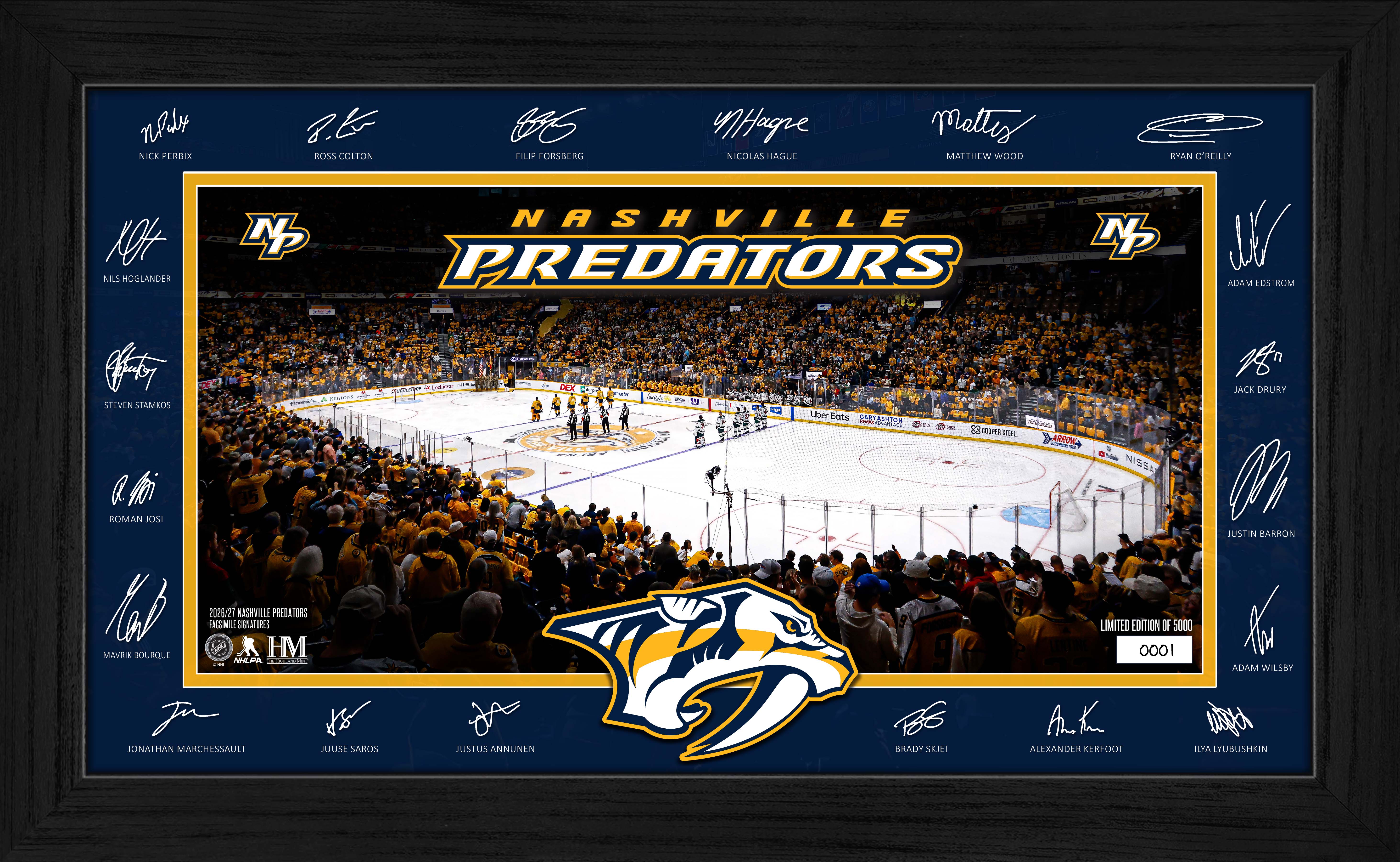 Nashville Predators 2026-27 Signature Rink