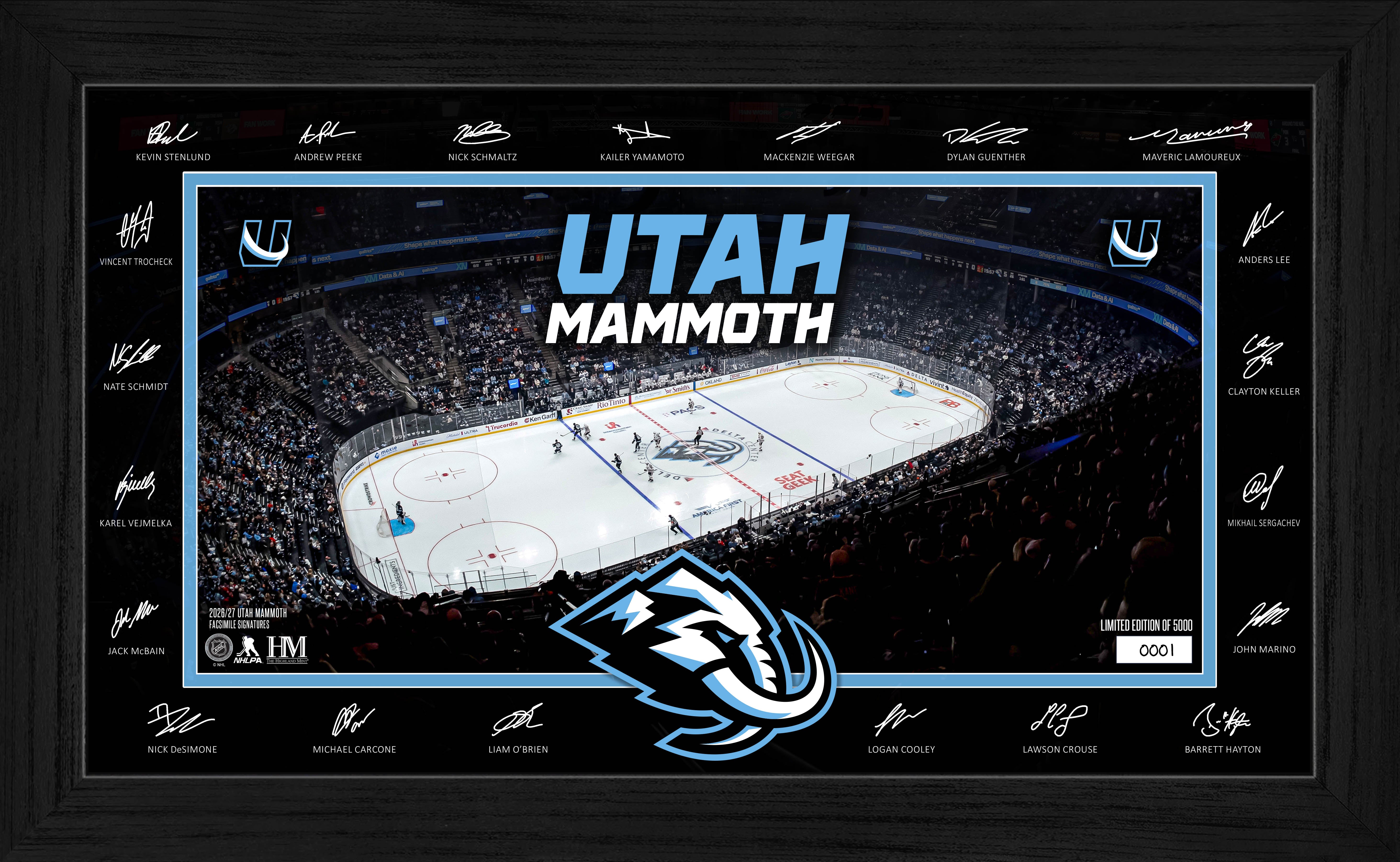 Utah Mammoth 2026-27 Signature Rink