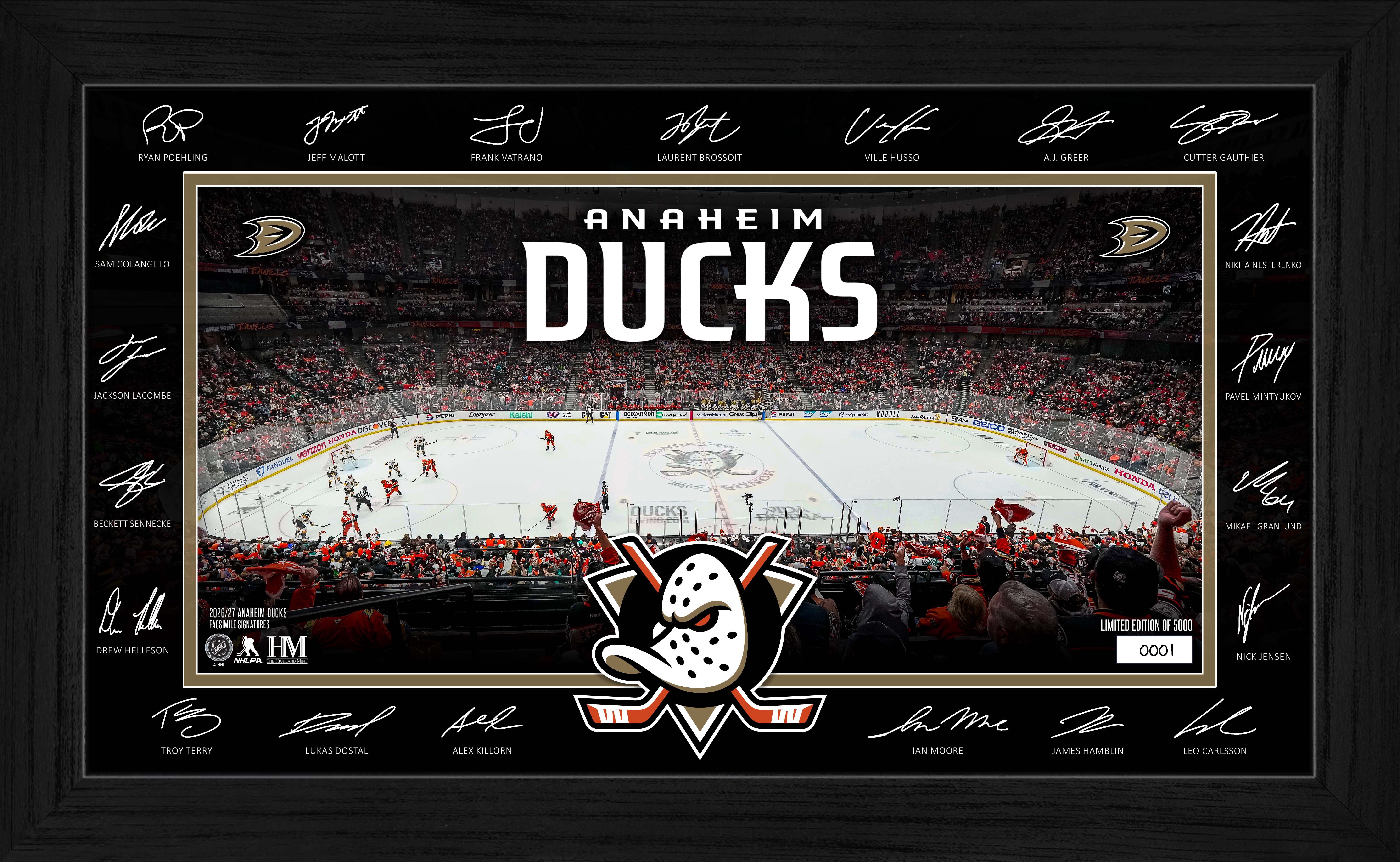Anaheim Ducks 2026-27 Signature Rink