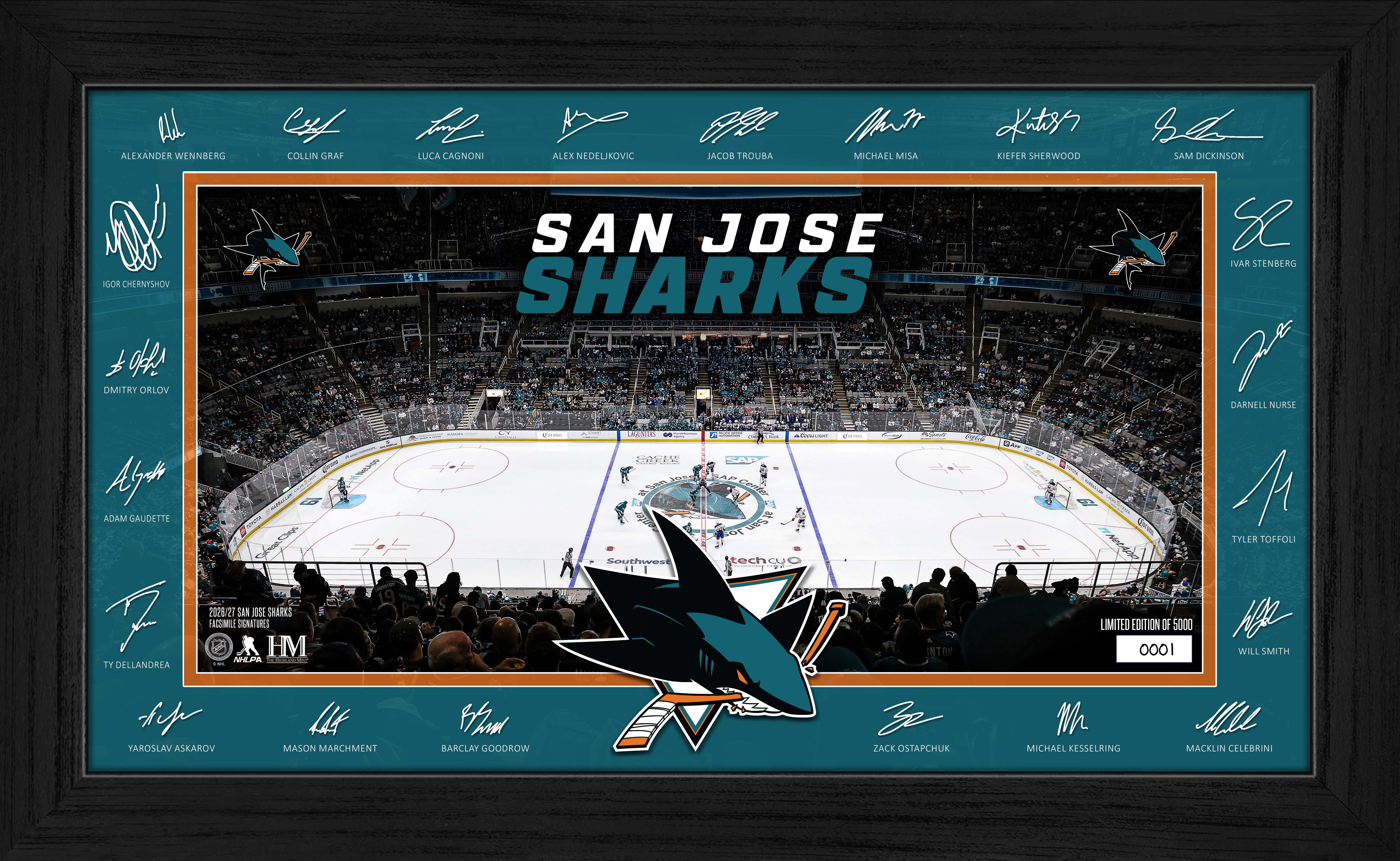 San Jose Sharks 2026-27 Signature Rink