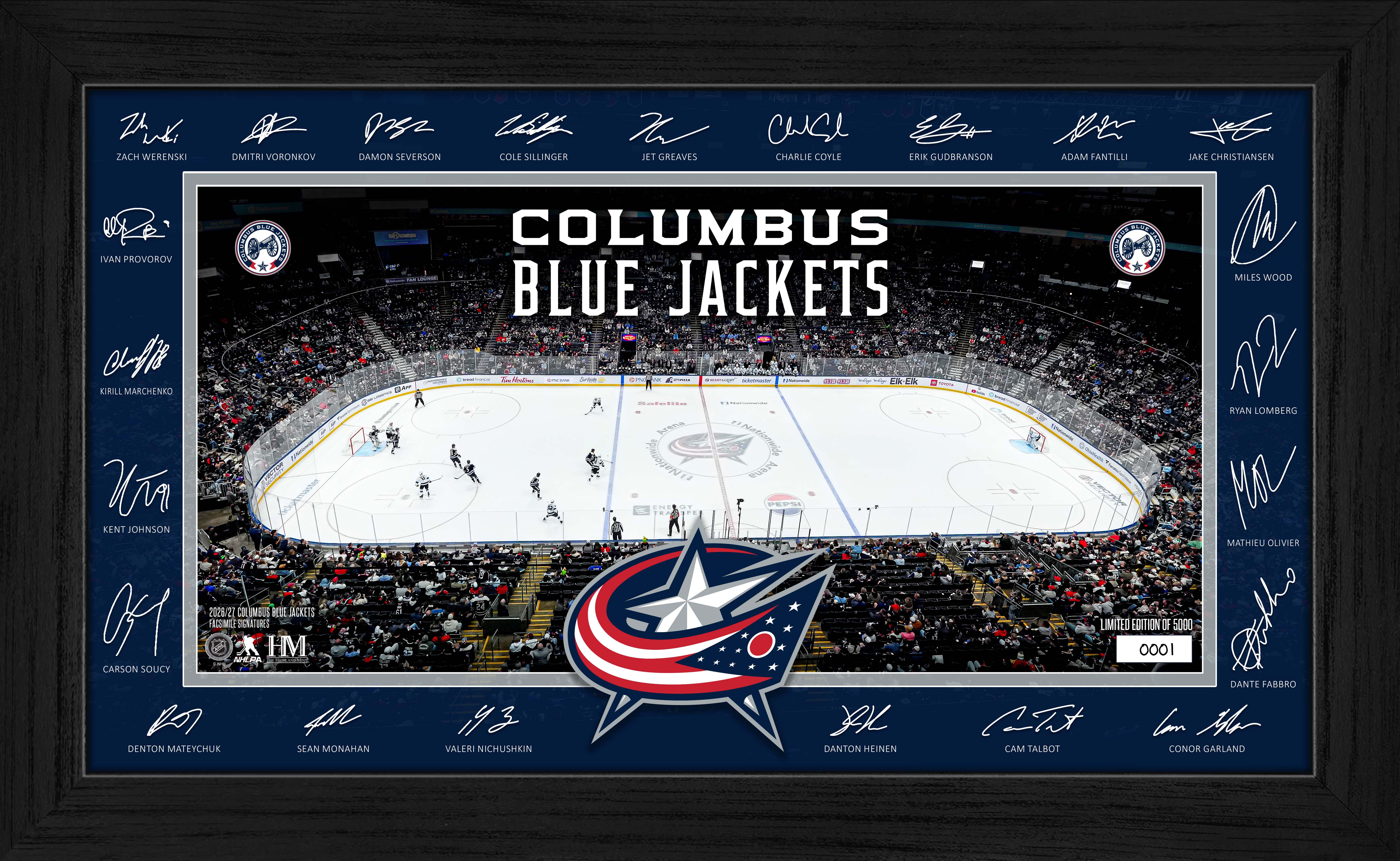 Columbus Blue Jackets 2026-27 Signature Rink