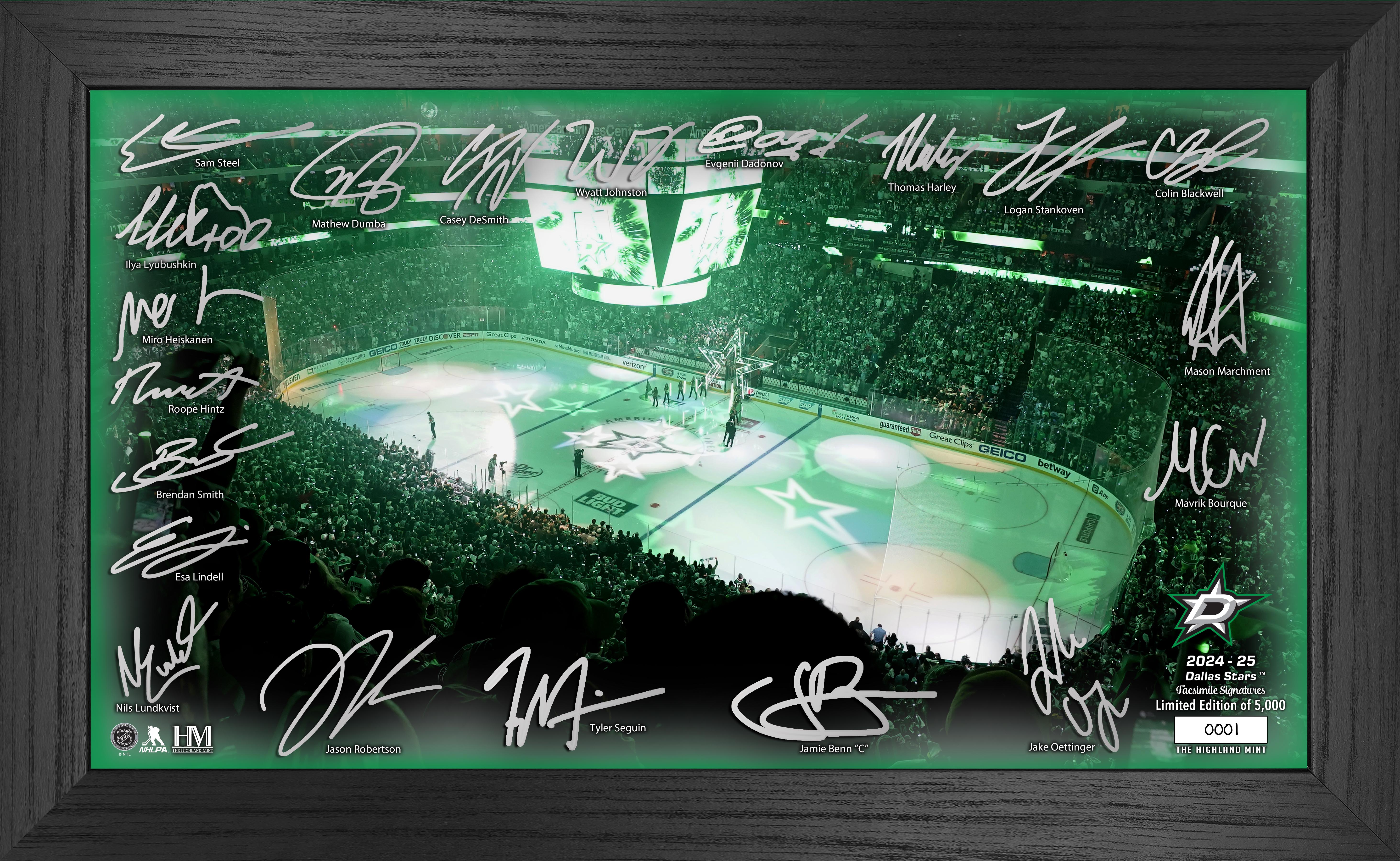 Dallas Stars 2024-25 Signature Rink - Sports Collectibles, Sports Memorabilia, Sports Fan Shop, Sports Gifts