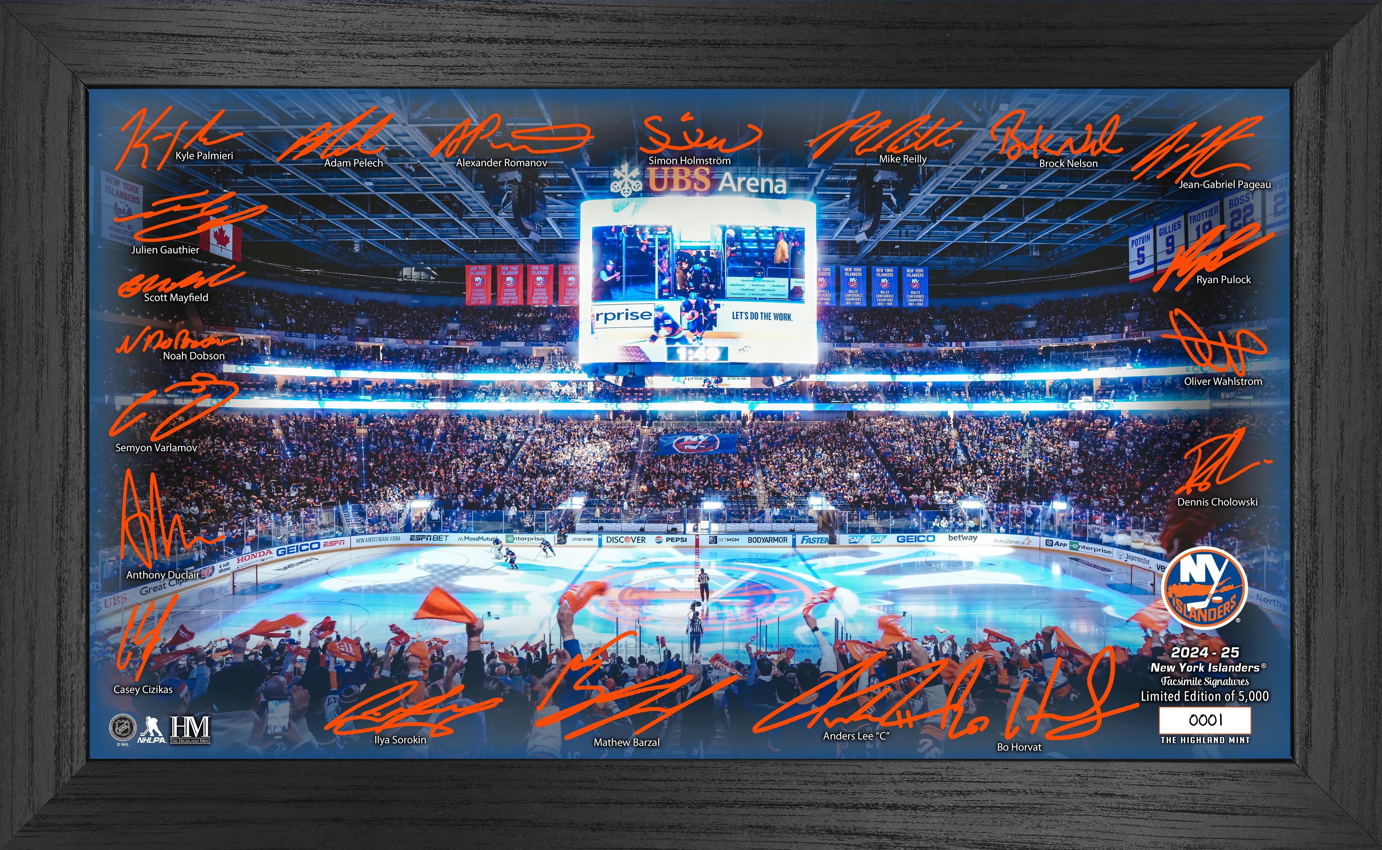 New York Islanders 2024-25 Signature Rink - Sports Collectibles, Sports Memorabilia, Sports Fan Shop, Sports Gifts
