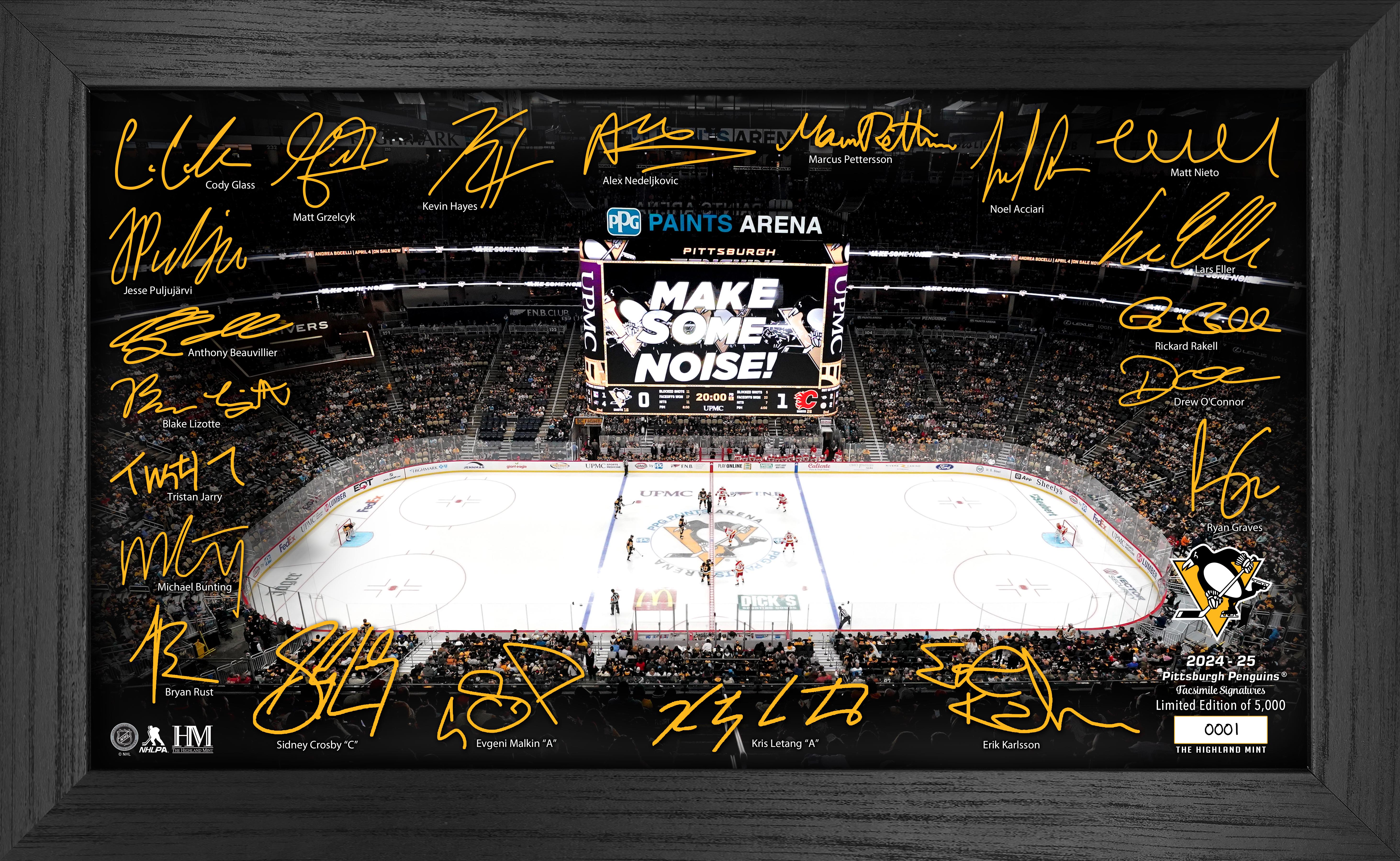 Pittsburgh Penguins 2024-25 Signature Rink - Sports Collectibles, Sports Memorabilia, Sports Fan Shop, Sports Gifts
