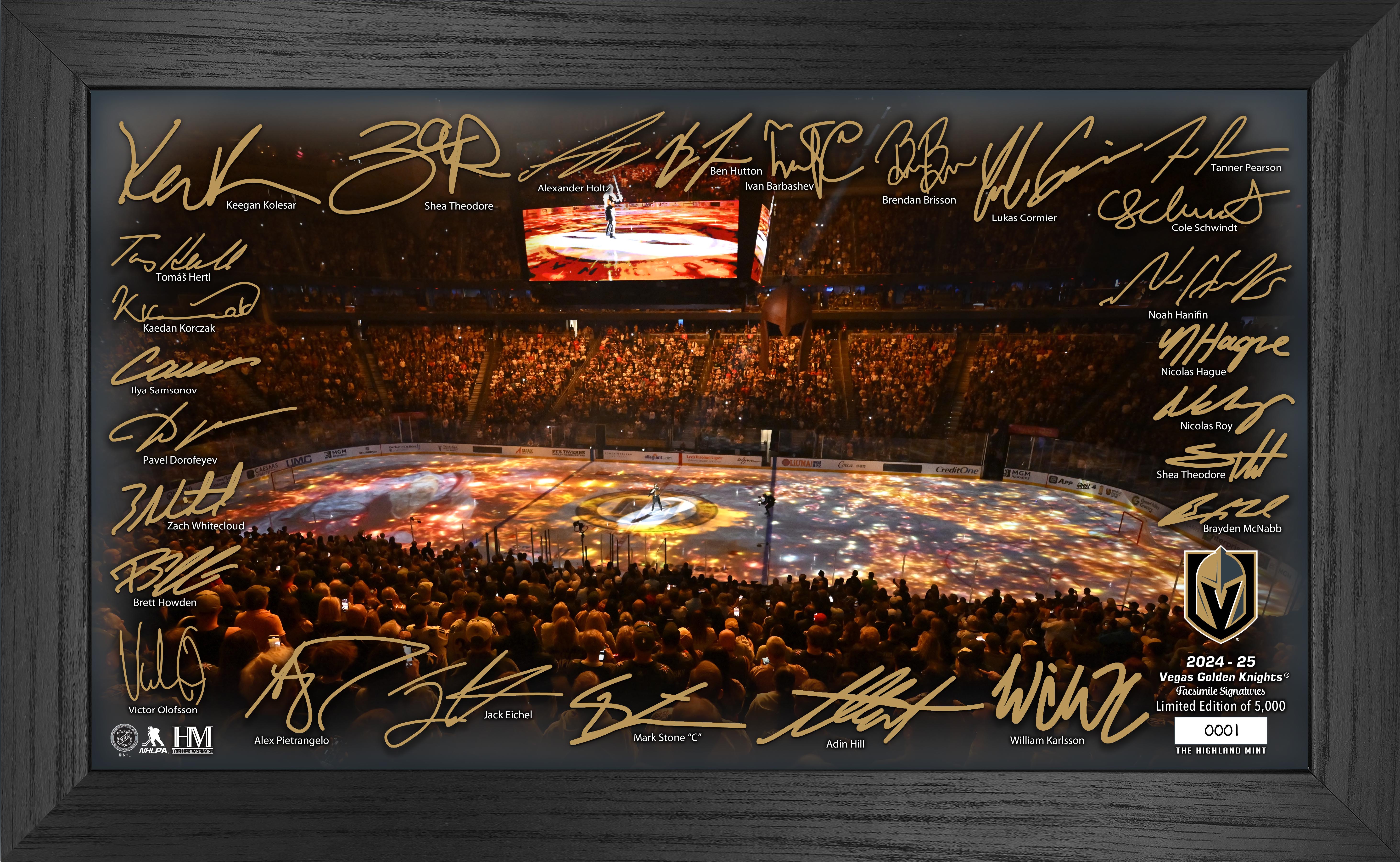 Vegas Golden Knights 2024-25 Signature Rink - Sports Collectibles, Sports Memorabilia, Sports Fan Shop, Sports Gifts