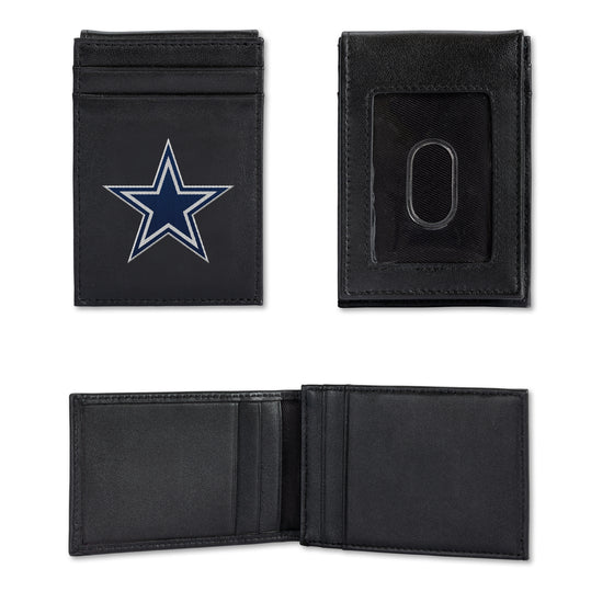 NFL Football Dallas Cowboys  Embroidered Front Pocket Wallet - Slim/Light Weight - Great Gift Item