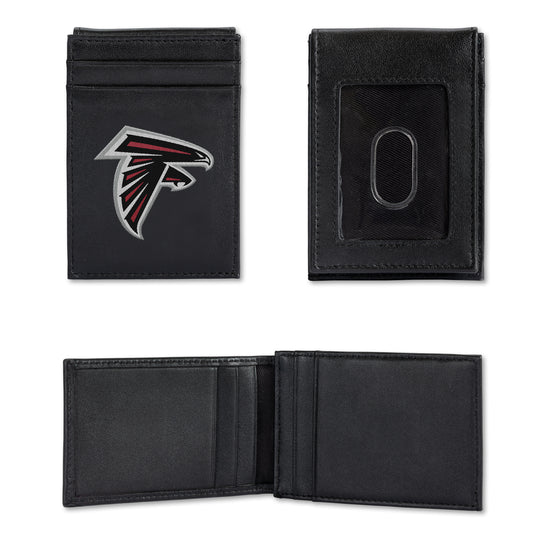 NFL Football Atlanta Falcons  Embroidered Front Pocket Wallet - Slim/Light Weight - Great Gift Item