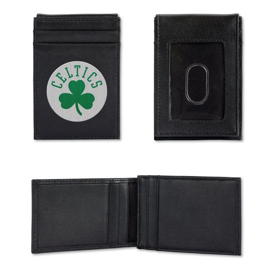 NBA Basketball Boston Celtics  Embroidered Front Pocket Wallet - Slim/Light Weight - Great Gift Item
