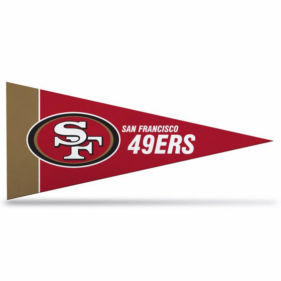 San Francisco 49ers Mini Pennant - Set of 8 - 757 Sports Collectibles