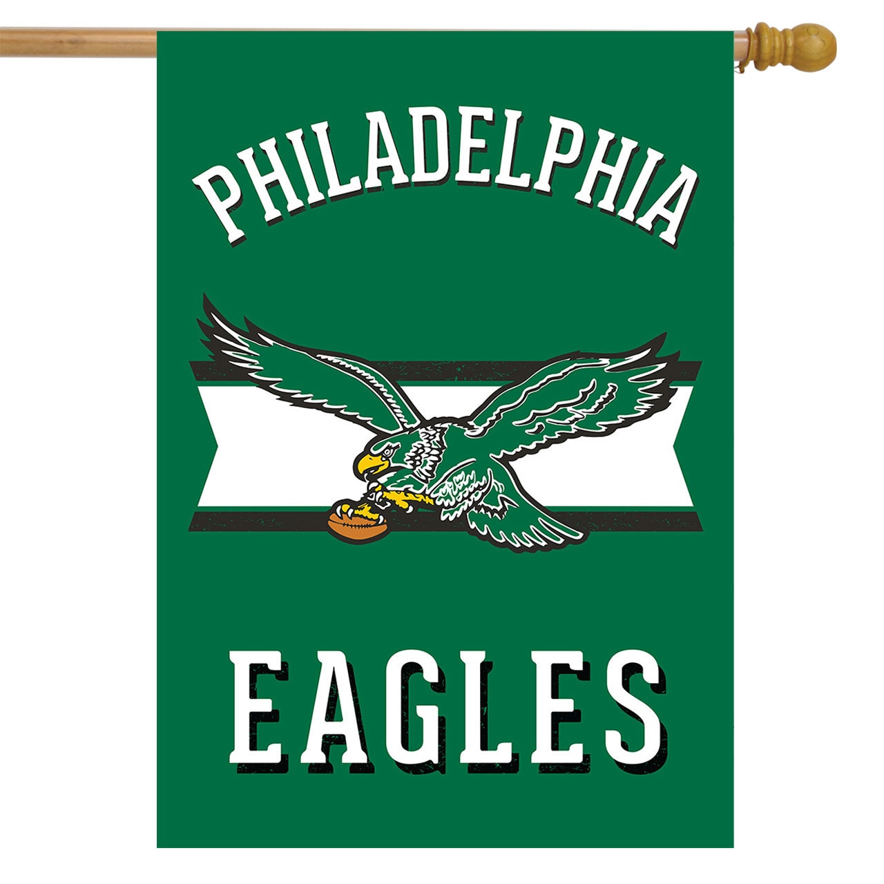 Philadelphia Eagles Retro House Flag - Sports Collectibles, Sports Memorabilia, Sports Fan Shop, Sports Gifts