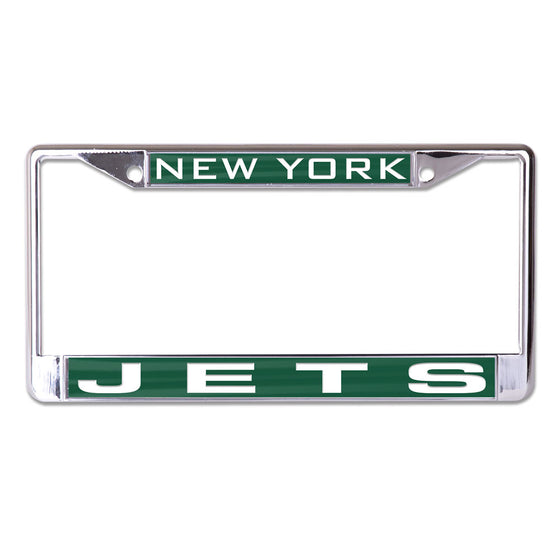 New York Jets Laser Frame - 757 Sports Collectibles
