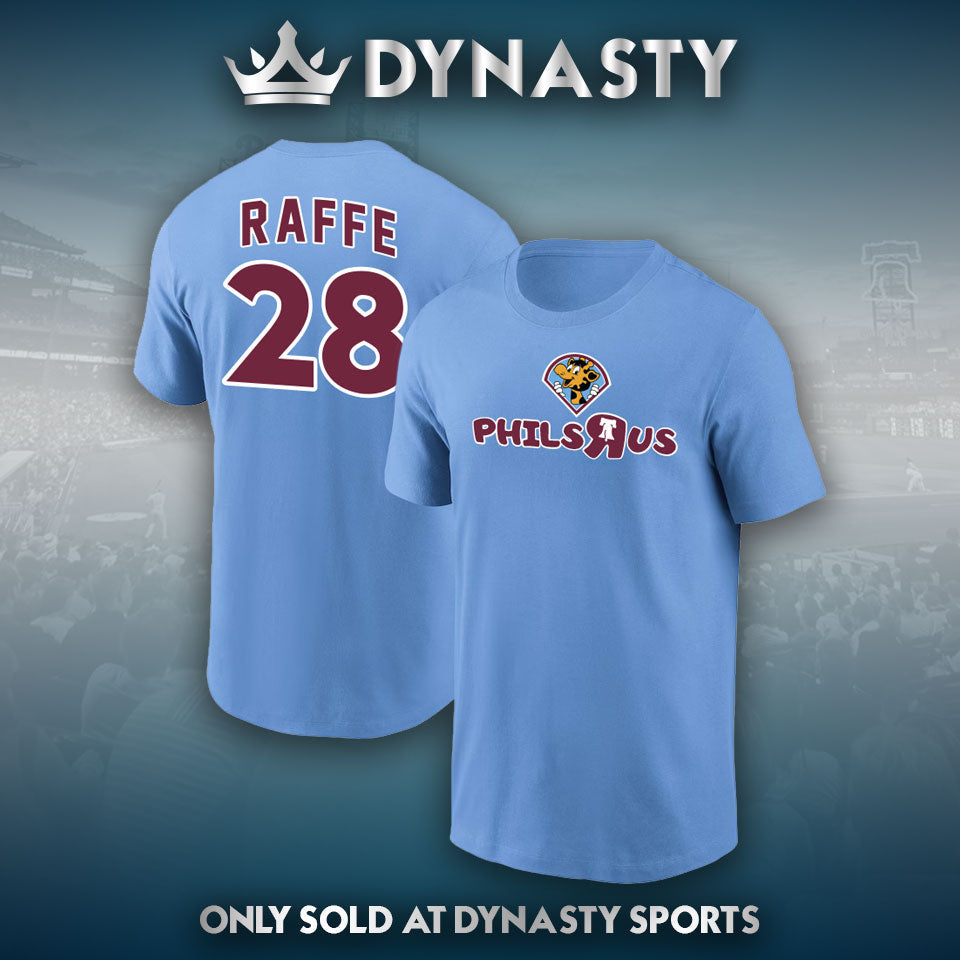 Alec Bohm "Raffe" Phils R Us Phillies Player Nickname Shirt-Adult - Sports Collectibles, Sports Memorabilia, Sports Fan Shop, Sports Gifts