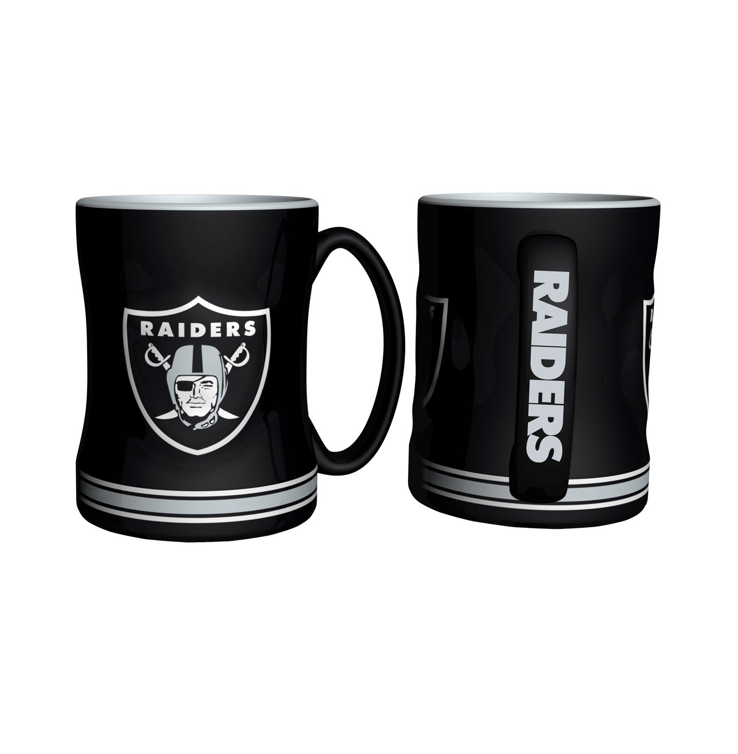 Las Vegas Raiders Logo Relief Coffee Mug - Sports Collectibles, Sports Memorabilia, Sports Fan Shop, Sports Gifts