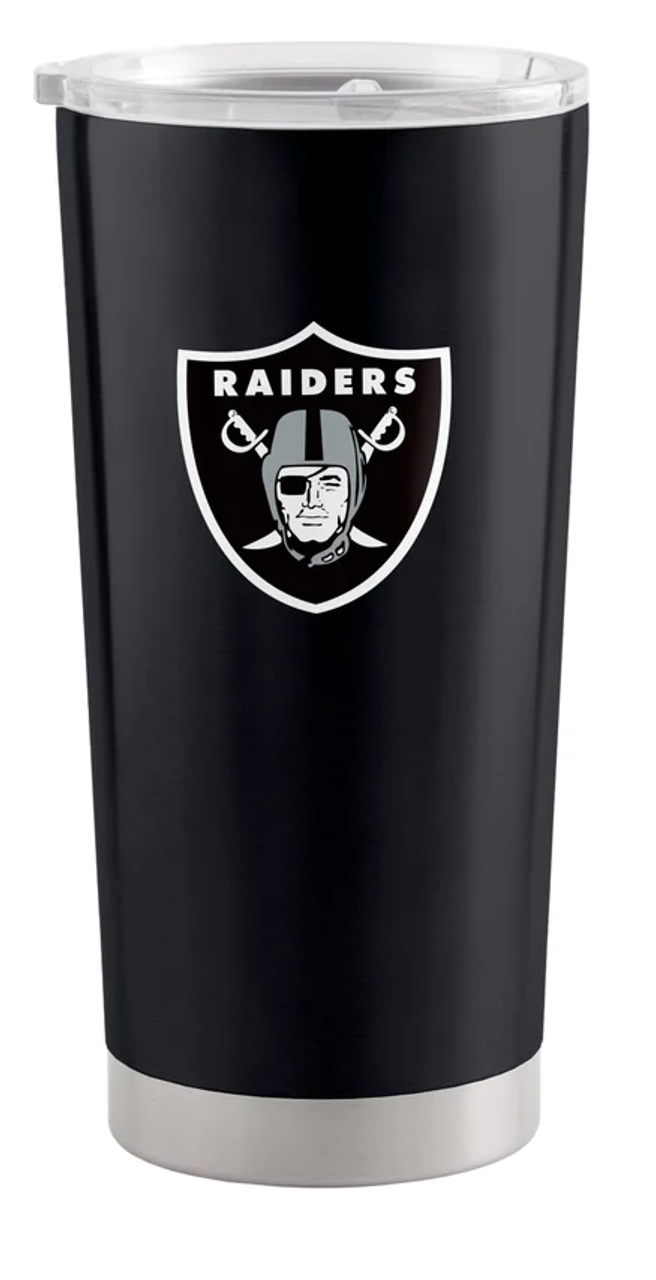 Las Vegas Raiders Travel Tumbler 20oz Stainless Steel - Sports Collectibles, Sports Memorabilia, Sports Fan Shop, Sports Gifts