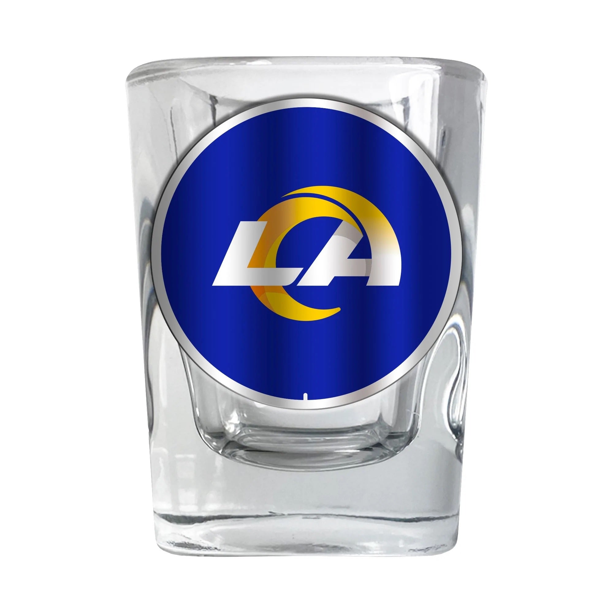 Los Angeles Rams Square Shot Glass - Sports Collectibles, Sports Memorabilia, Sports Fan Shop, Sports Gifts