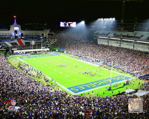 Los Angeles Rams LA Memorial Coliseum NFL Football 8" x 10" Stadium Photo - Sports Collectibles, Sports Memorabilia, Sports Fan Shop, Sports Gifts
