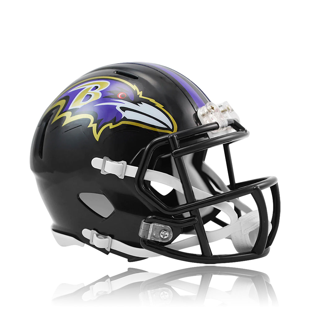 Baltimore Ravens NFL Riddell Speed Revolution Mini-Helmet - Sports Collectibles, Sports Memorabilia, Sports Fan Shop, Sports Gifts