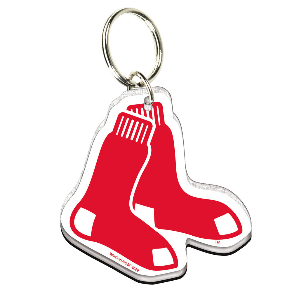 Boston Red Sox Acrylic Logo Keychain - Sports Collectibles, Sports Memorabilia, Sports Fan Shop, Sports Gifts