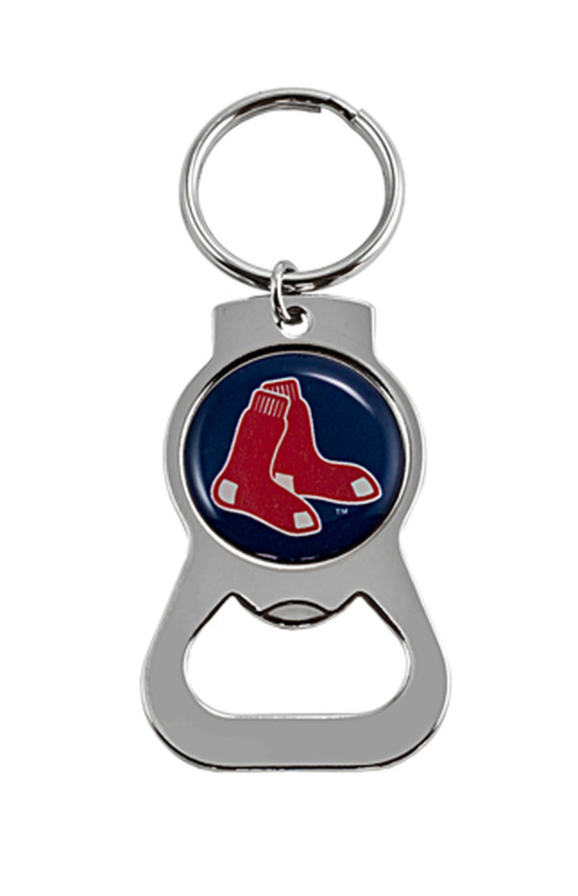 Boston Red Sox Logo Bottle Opener Keychain - Sports Collectibles, Sports Memorabilia, Sports Fan Shop, Sports Gifts