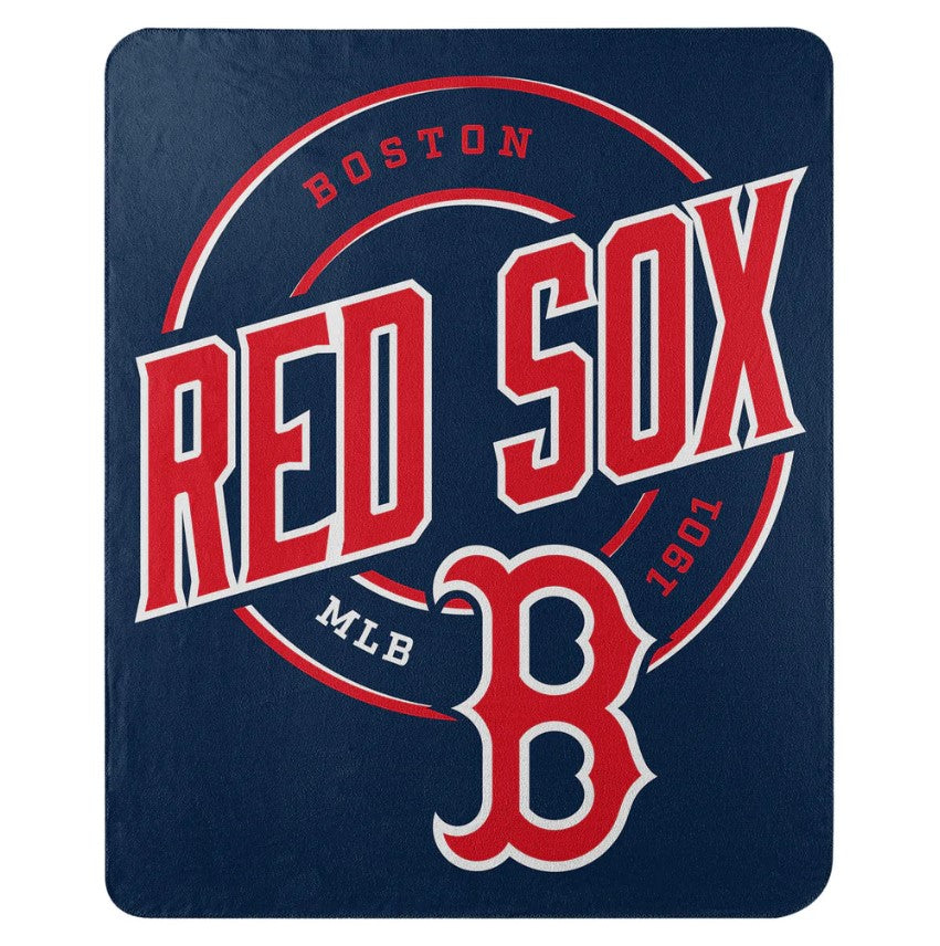 Boston Red Sox 50" x 60" Campaign Fleece Blanket - Sports Collectibles, Sports Memorabilia, Sports Fan Shop, Sports Gifts