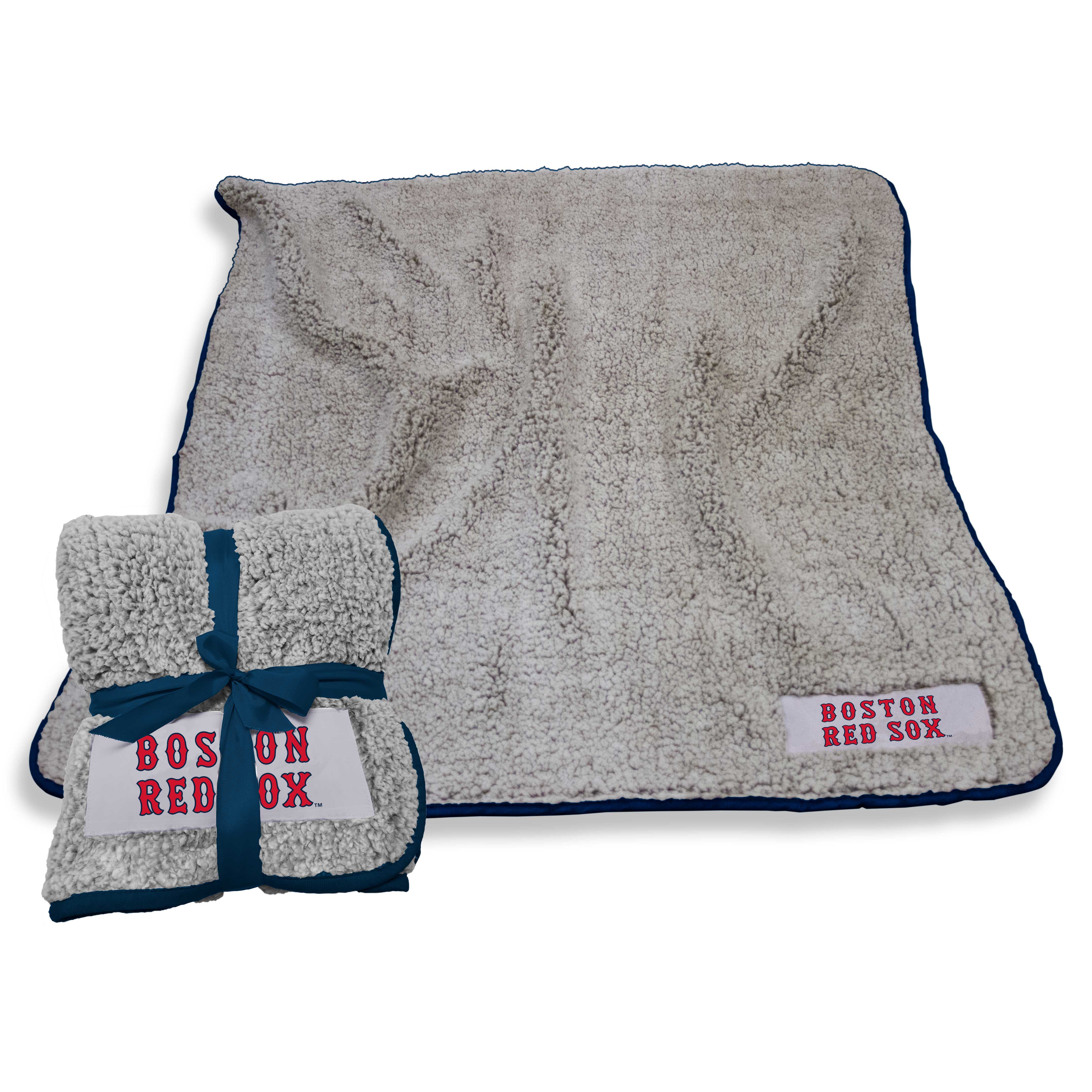 Boston Red Sox 50" x 60" Frosty Fleece Throw Blanket - Sports Collectibles, Sports Memorabilia, Sports Fan Shop, Sports Gifts