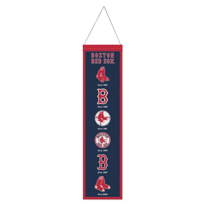Boston Red Sox 8" x 32" Wool Banner - Sports Collectibles, Sports Memorabilia, Sports Fan Shop, Sports Gifts